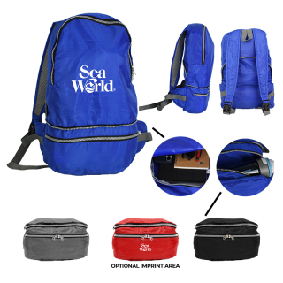 Recycled 2-in-1 Backpacks and Waist Packs