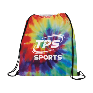 Custom Tie Dye Drawstring Bags