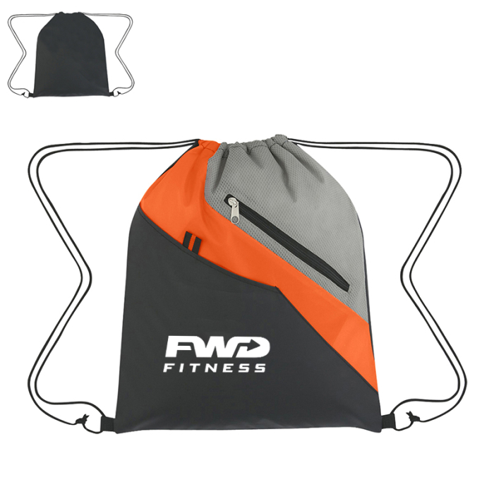 Custom Waverly Drawstring Sports Packs