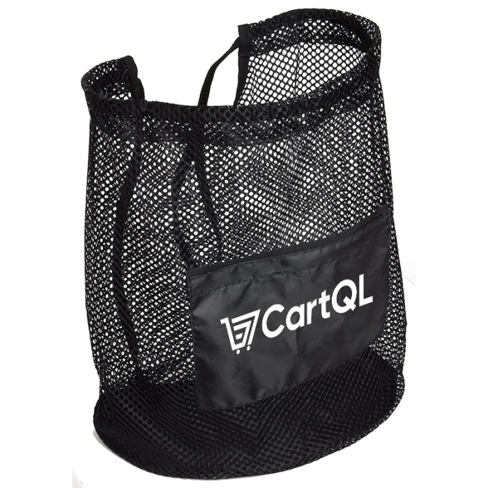 Customized Flex Mesh Drawstring Bags
