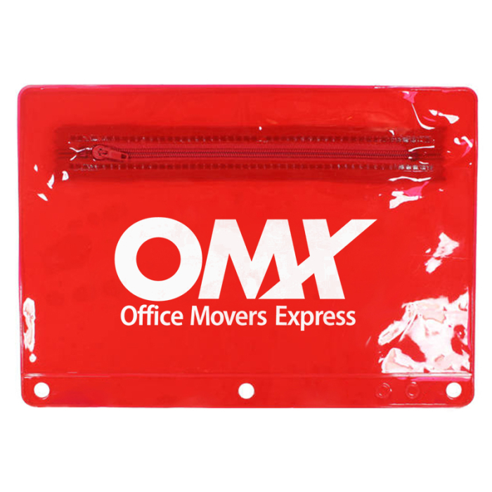 Customized Premium Vinyl Zippered Packs