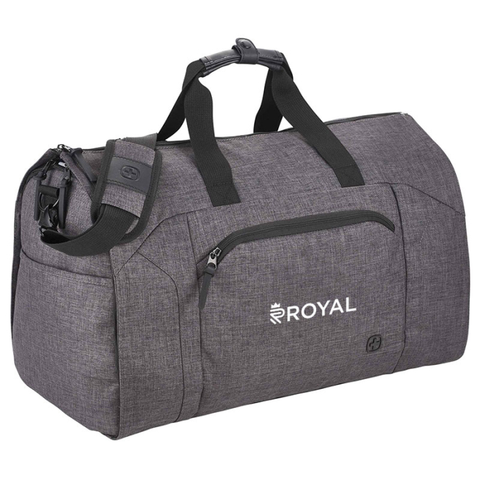 Customized Wenger Getaway 20 Inch RPET Garment Duffels