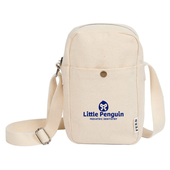 FEED Customized Organic Cotton Crossbody Bags