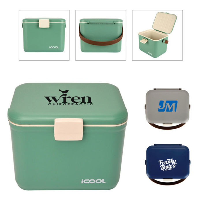 iCOOL® Customized Hale 6-Can 5.25 Qt Hard Sided Coolers