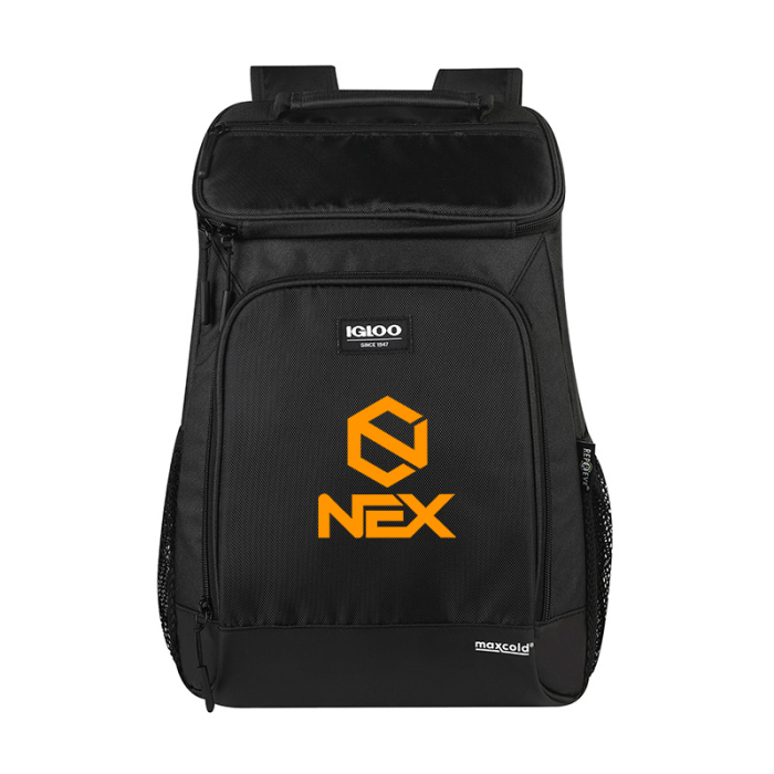 Igloo® MaxCold® Promotional Evergreen 24-Can RPET Backpacks