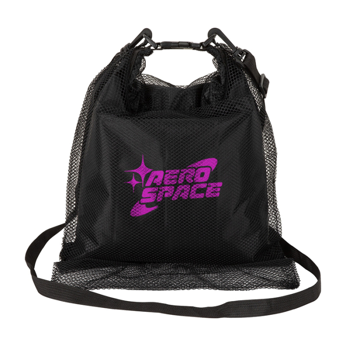 Imprinted Crestone 3.8L Waterproof Bags with Mesh Outer
