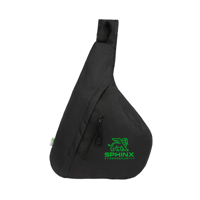 Imprinted Flexi Crossbody RPET Sling Bags