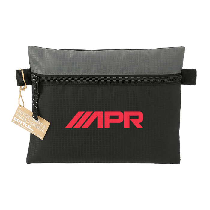 Imprinted NBN Trailhead Recycled Zip Pouches