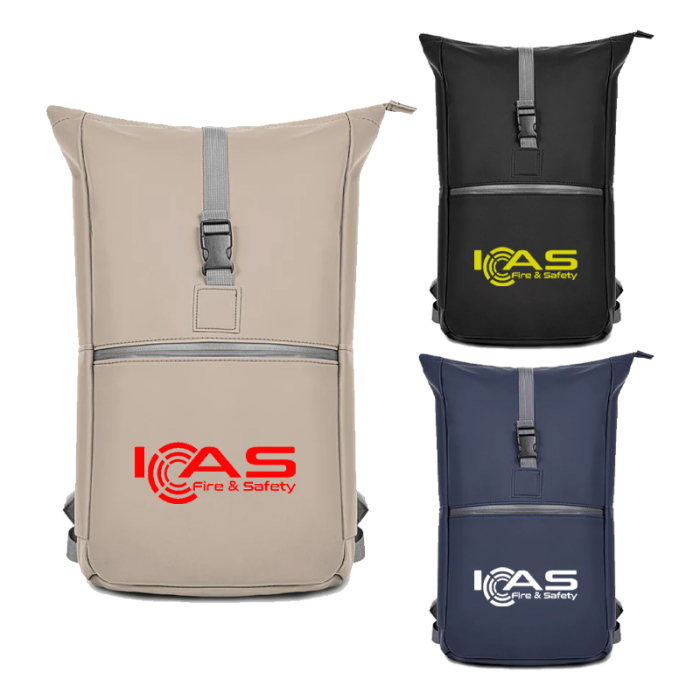 Personalized Brockton PU Leatherette Water Resistant Backpacks