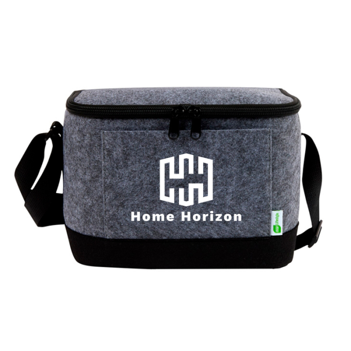 Personalized Echo RPET Felt 9-Can Lunch Coolers