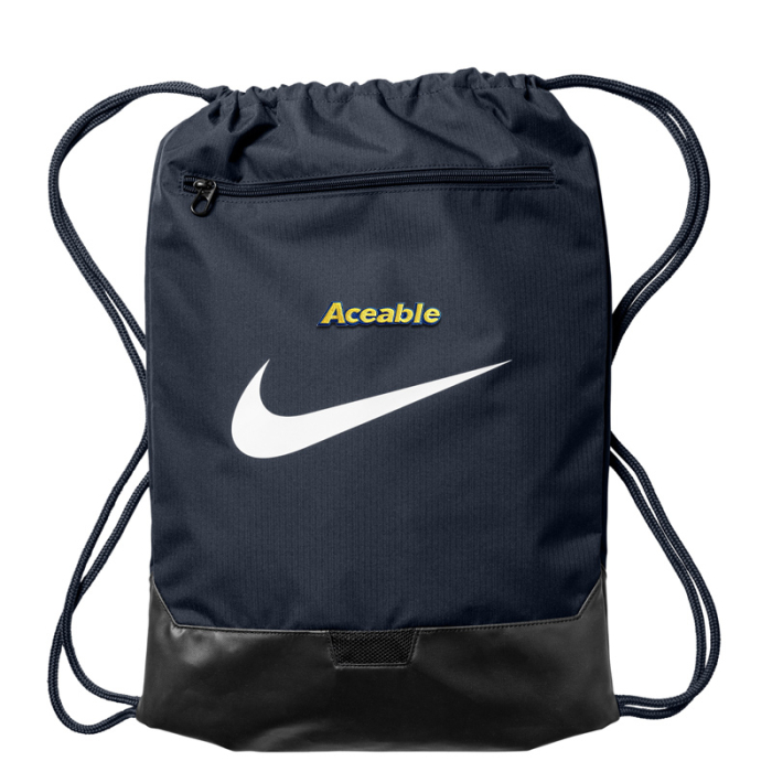 Personalized Nike Brasilia Drawstring Packs