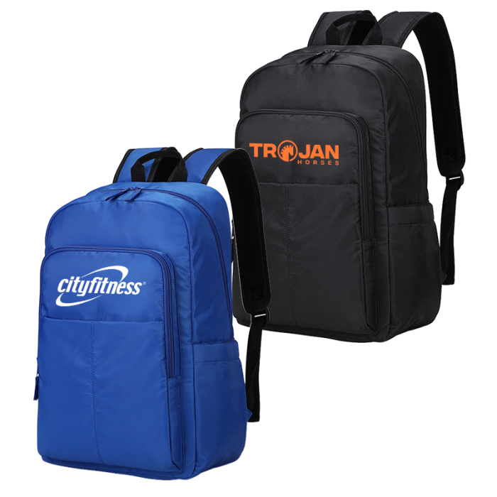 Personalized Niro Twill Polyester Backpacks