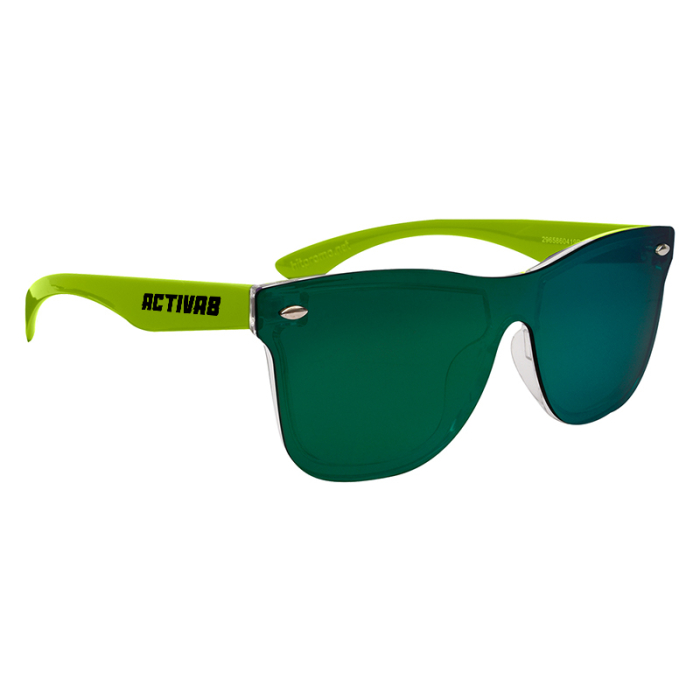 Personalized Outrider Mirrored Malibu Sunglasses
