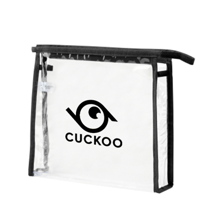 Personalized Printed Clarity Toiletry Bags