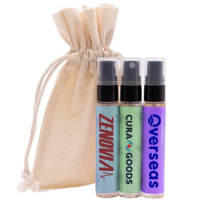 Promotional Aromatherapy Room Spray Trios