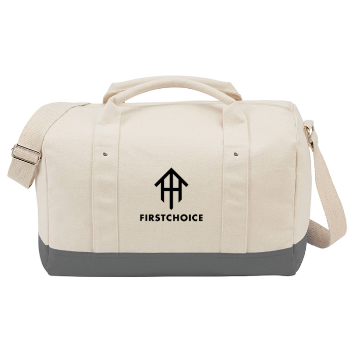 Promotional Belair 17 Inch Cotton Canvas Duffels