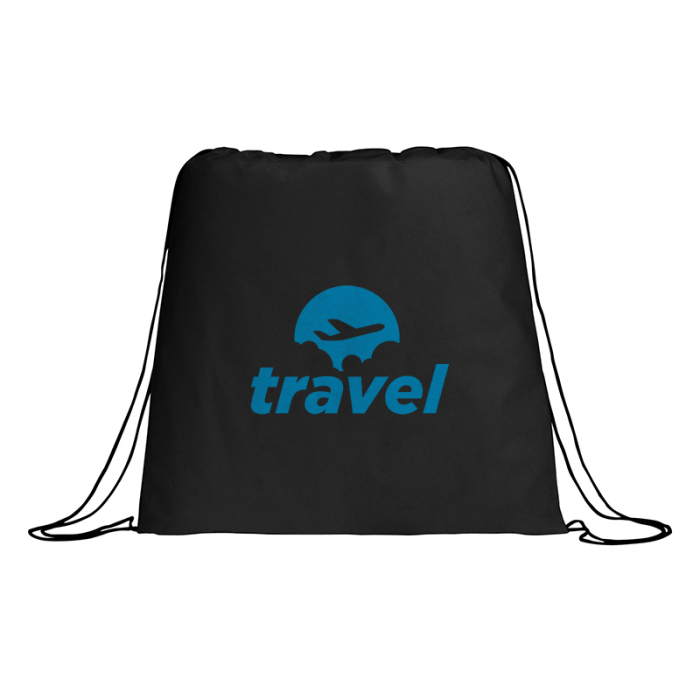 Promotional Evergreen Non-Woven Drawstring Bags
