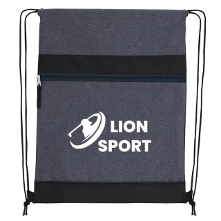 RPET Two-Tone Drawstring Backpacks