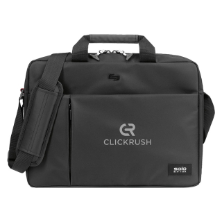 Solo New York Lead Slim Briefcases