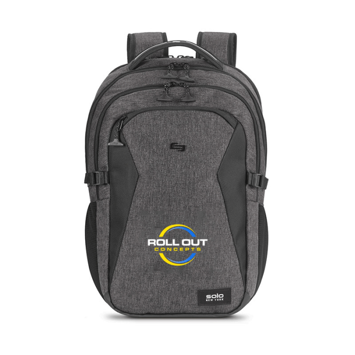 Solo New York Imprinted Unbound TSA Backpacks