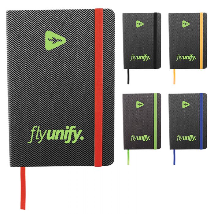 5.5 x 8 inch Customized Harrington Bound Notebooks