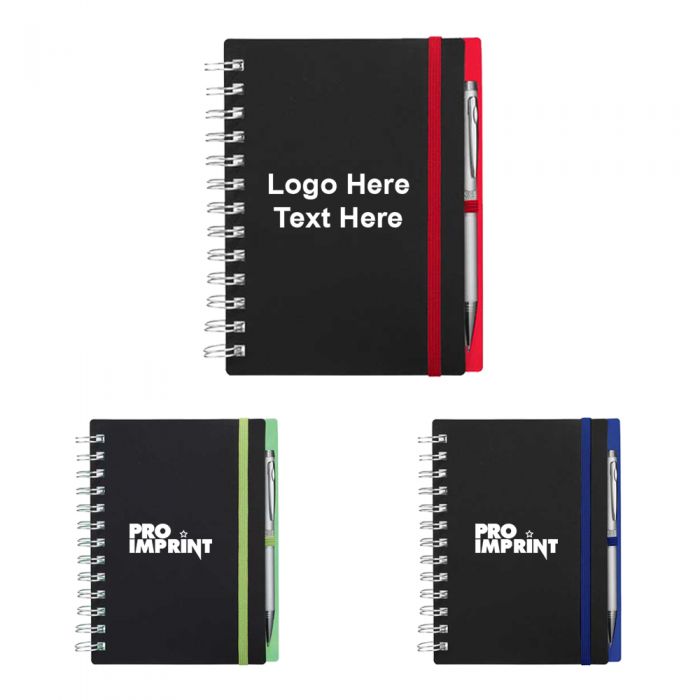 Custom Imprinted Color Pop Spiral JournalBook™