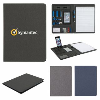 8 1/2 x 11 Inch Heathered Padfolios