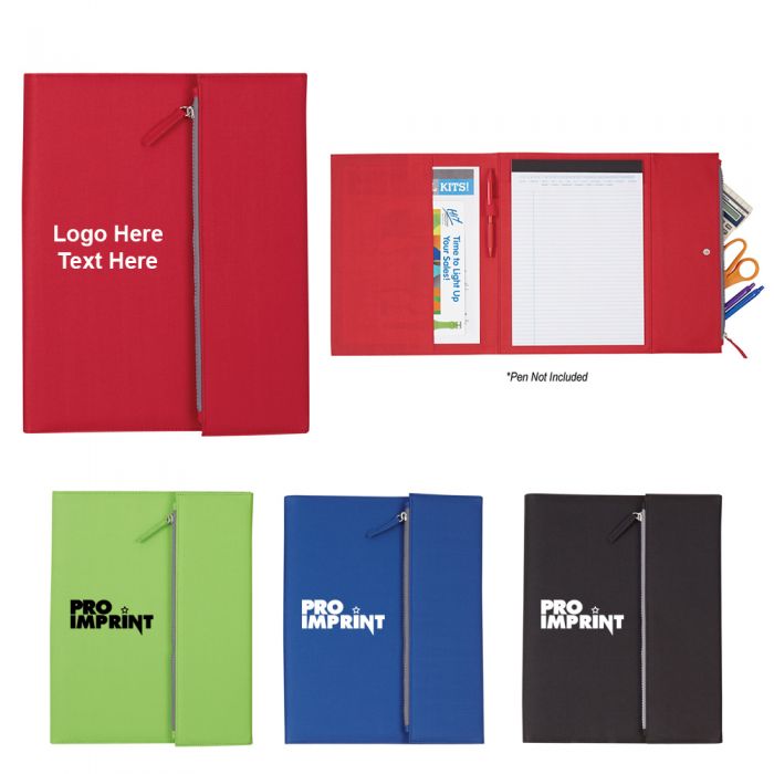 Customized 8.5 x 11 Inch Tri-Fold Padfolios