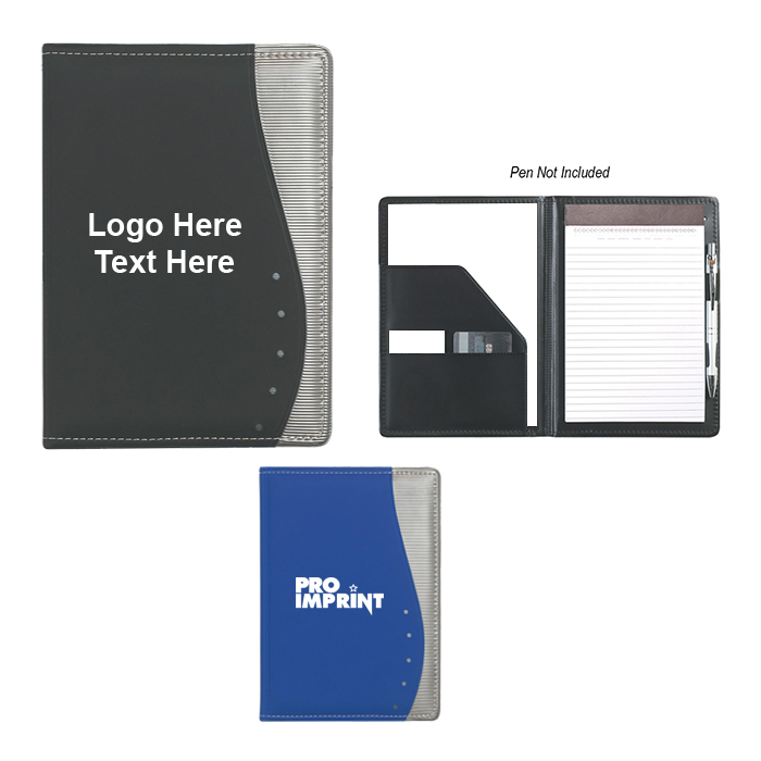 Promotional Logo 5x7 Inch Wave Portfolios
