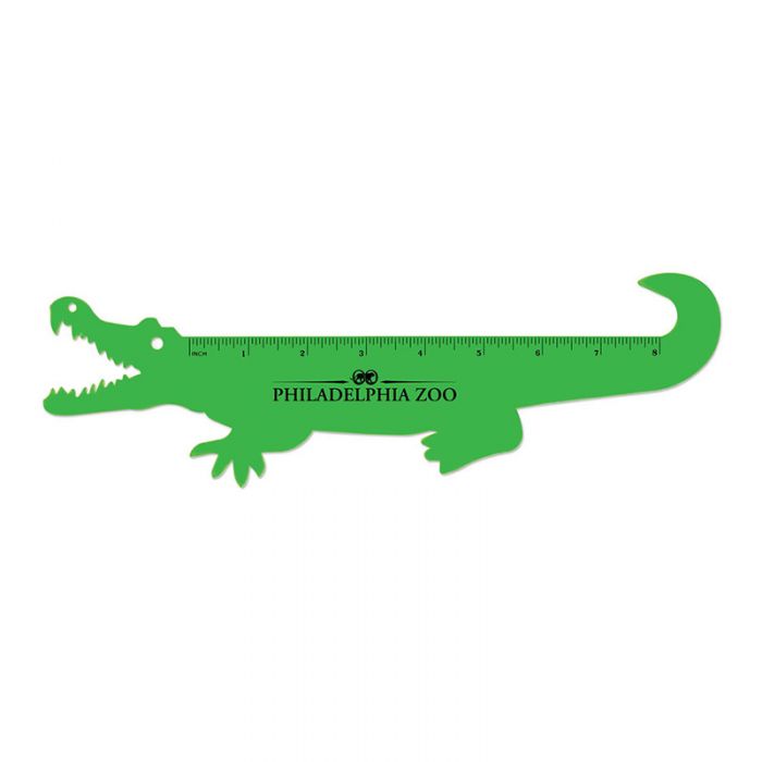 Personalized Fun Alligator Shaped Rulers