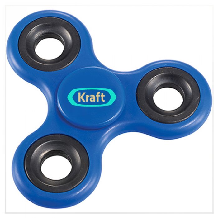Custom Printed Bullet Fun Tri-twist Spinners