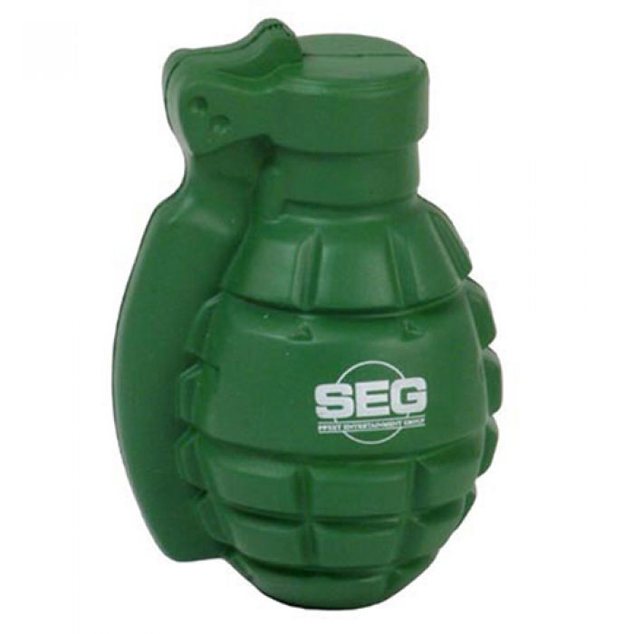 Custom Printed Grenade Stress Relievers