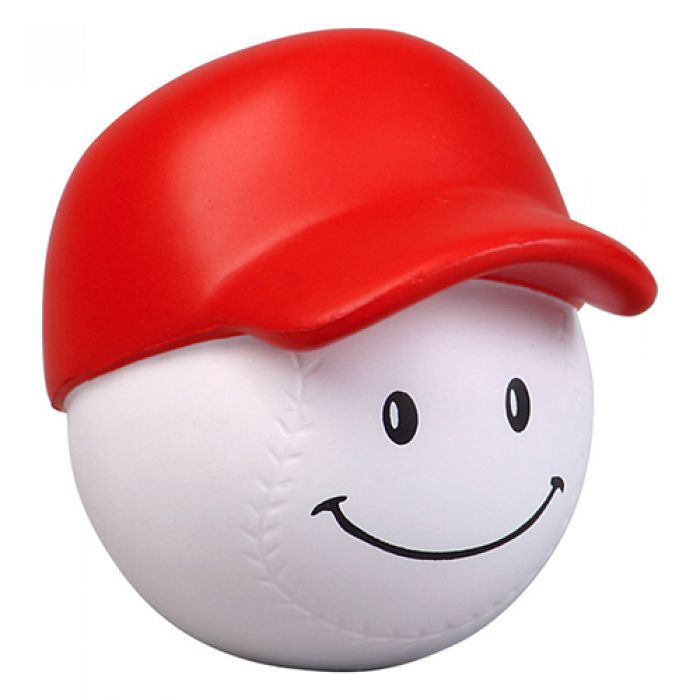 Customized Baseball Mad Cap Stress Relievers