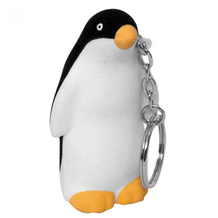 Customized Penguin Stress Reliever Key Chains