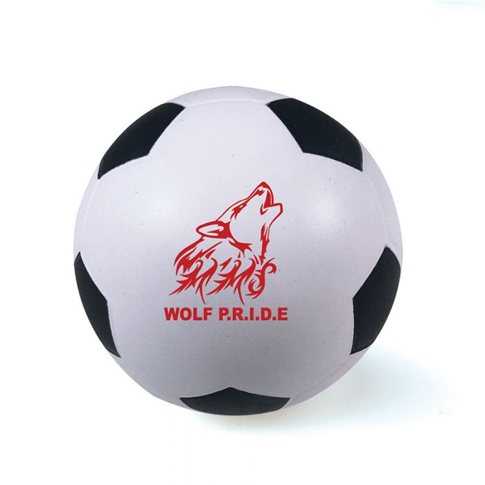 Personalized Foam Soccerball Stress Relievers