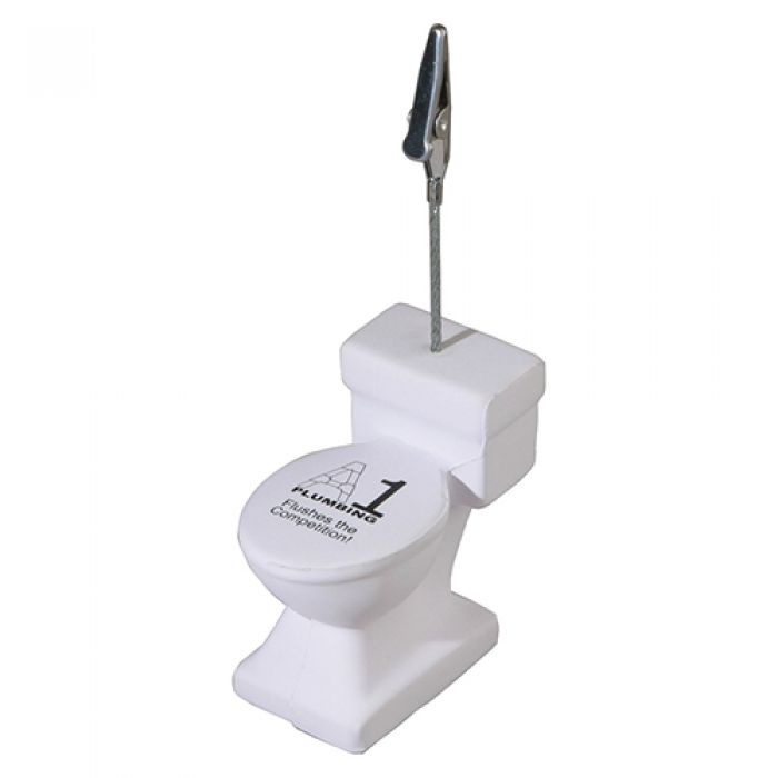 Promotional Toilet Stress Reliever Memo Holders