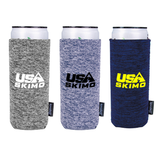 Heather Collapsible Slim Can Coolers