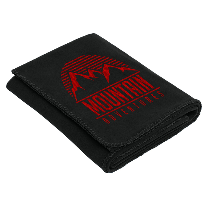 Custom Imprinted Port Authority® Value Fleece Blanket with Straps