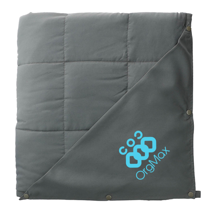 Custom Imprinted Zen 12 lb Weighted Blankets