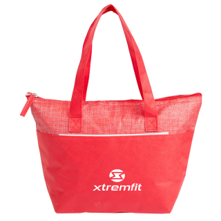 Mist Recycled 9-Can Non-Woven Tote Coolers