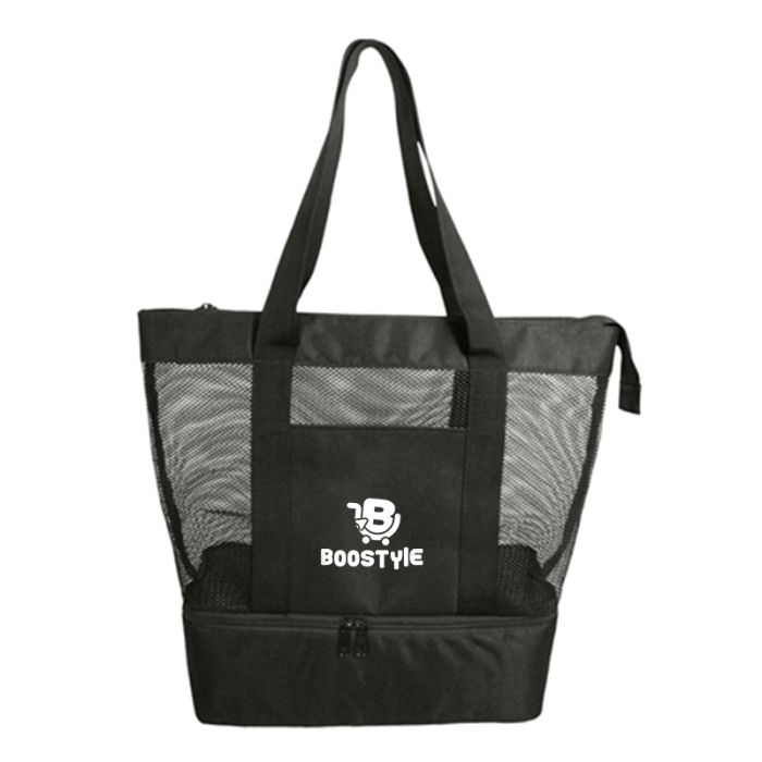 Custom Printed Coolers with Mesh Totes
