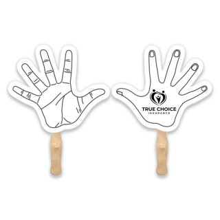 Hand Sandwich Hand Fans
