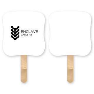 Mini Bread Shape Sandwich Hand Fans with Wood...