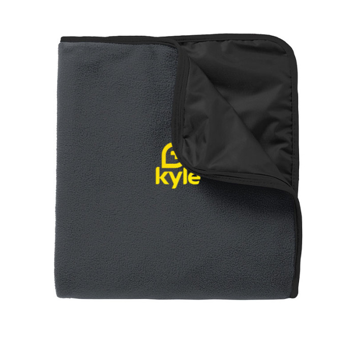 Custom Printed Port Authority® Fleece & Poly Travel Blankets