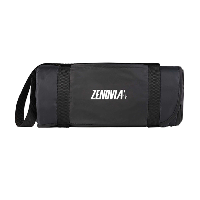 Custom Printed Roll up Picnic Blanket with Carrying Straps