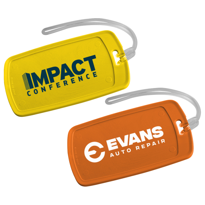Custom Traveler Rectangular Luggage Tags