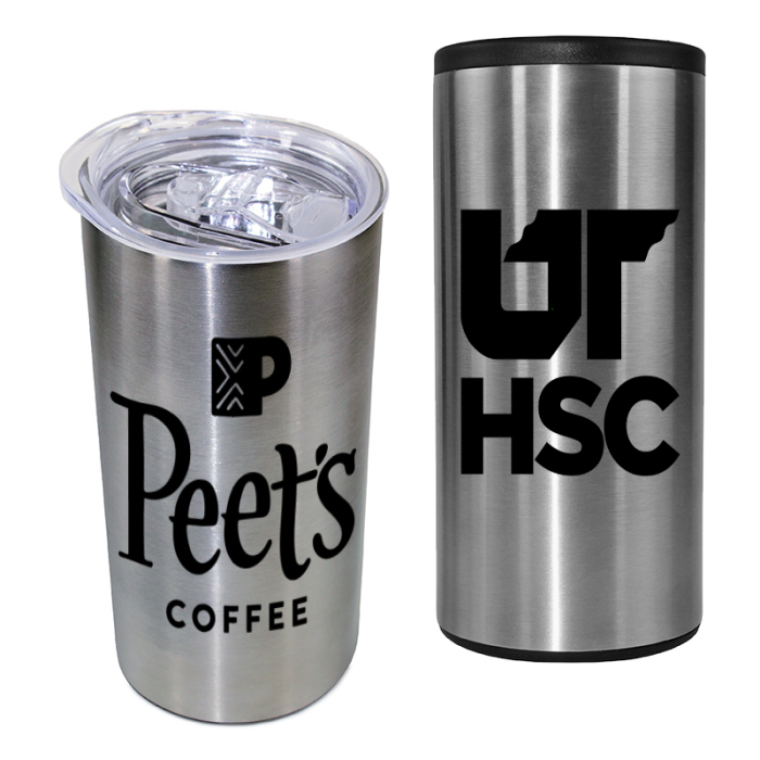 Customized 12 Oz Stainless Slim Tumbler/Can Coolers