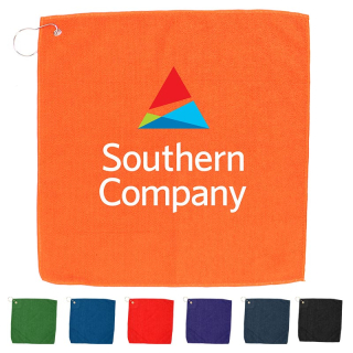 15x15 Inch RPET Hemmed Golf Towels