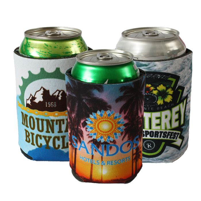 Customized Sublimated Can Coolers