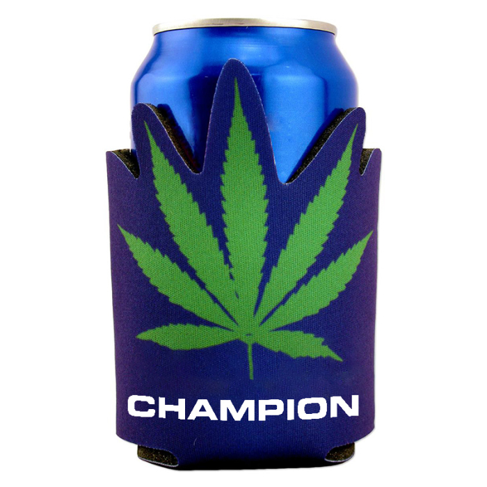 Customized USA Made Dye Sub Cannabis Shaped Coolers